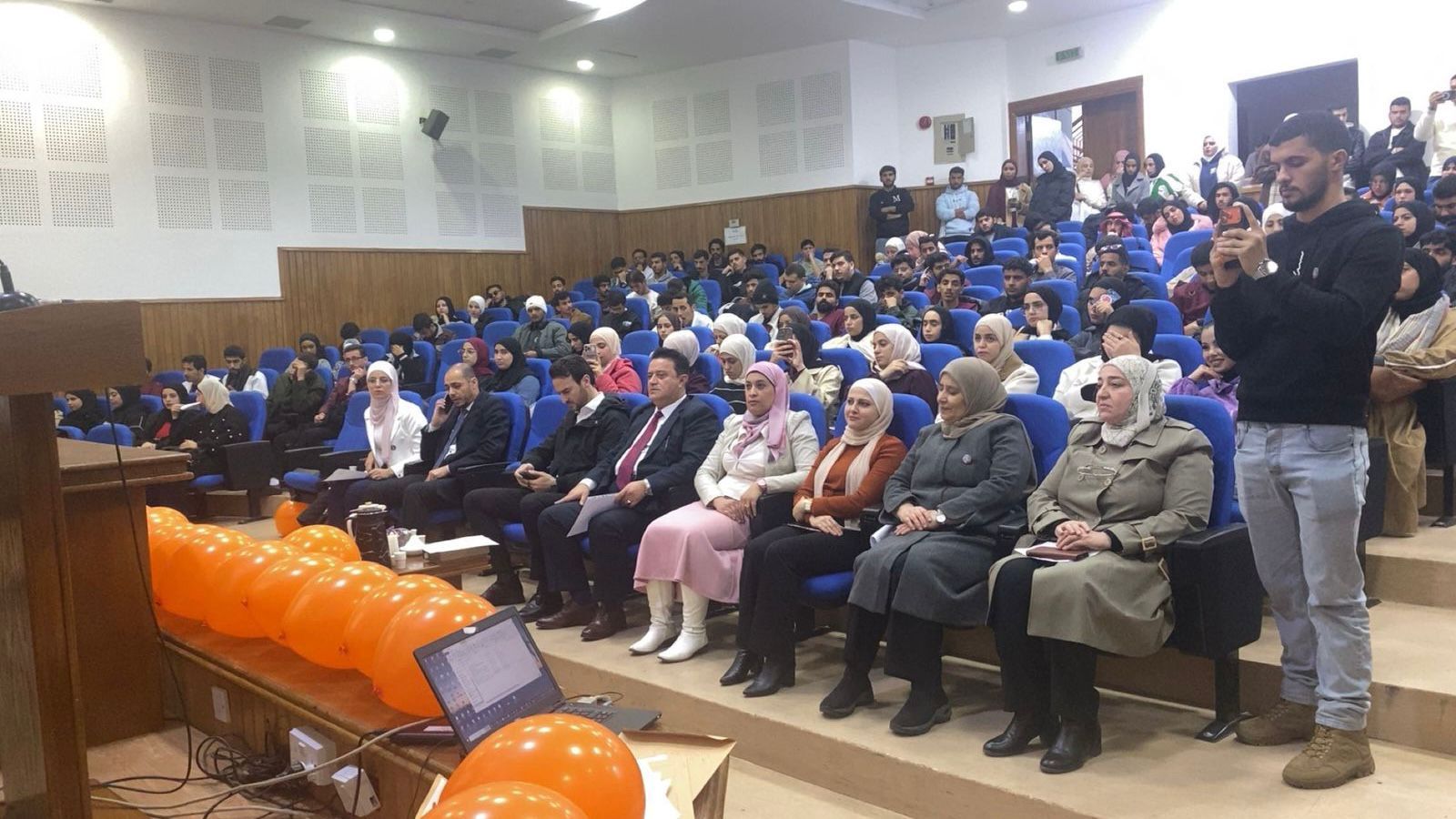 تمريض فيلادلفيا تنظم محاضرة توعوية  بمناسبة اليوم العالمي للقضاء على العنف ضد المرأة