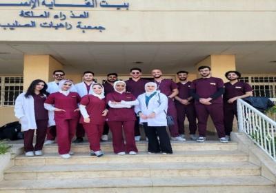 طلبة تمريض فيلادلفيا في زيارة الى دار رعاية المسنين ( بيت العناية الإنسانية ) – الفحيص 